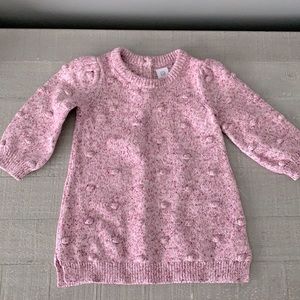 Baby Gap Dotted Sweater Dress